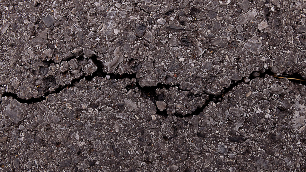 Asphalt surface